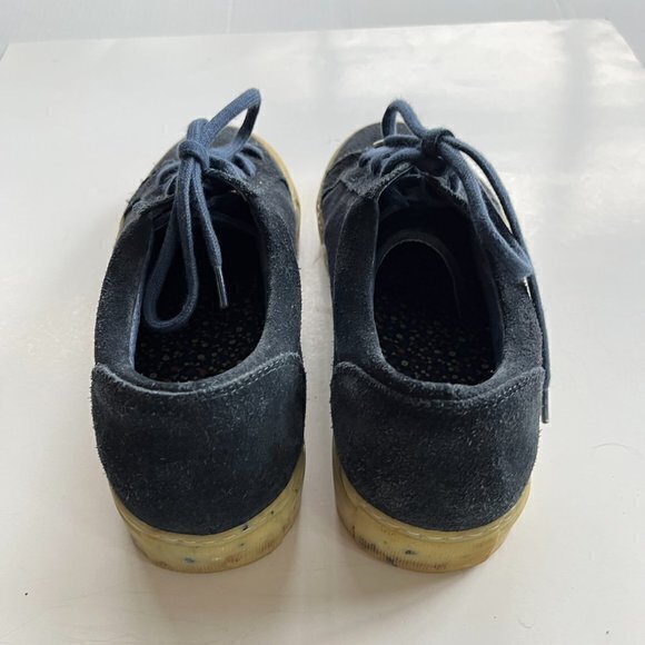Moods of Norway Sandnes Low Top Sneakers Navy Lace Up Athletic Size 41 US Size 8 - Picture 5 of 10